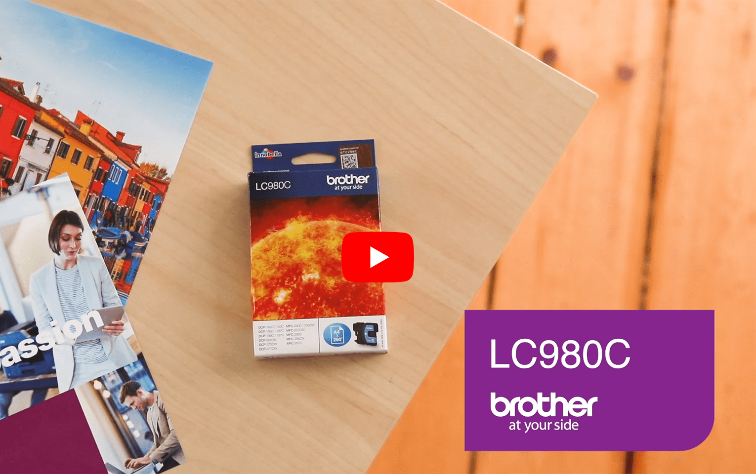 Brother LC980C Cartucca inkjet originale - ciano 5